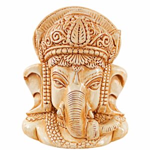 Busto Ganesha Resina 10 cm