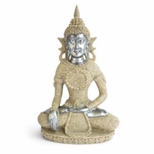 Estátua Buda Bhumisparsha Mudra 18 cm