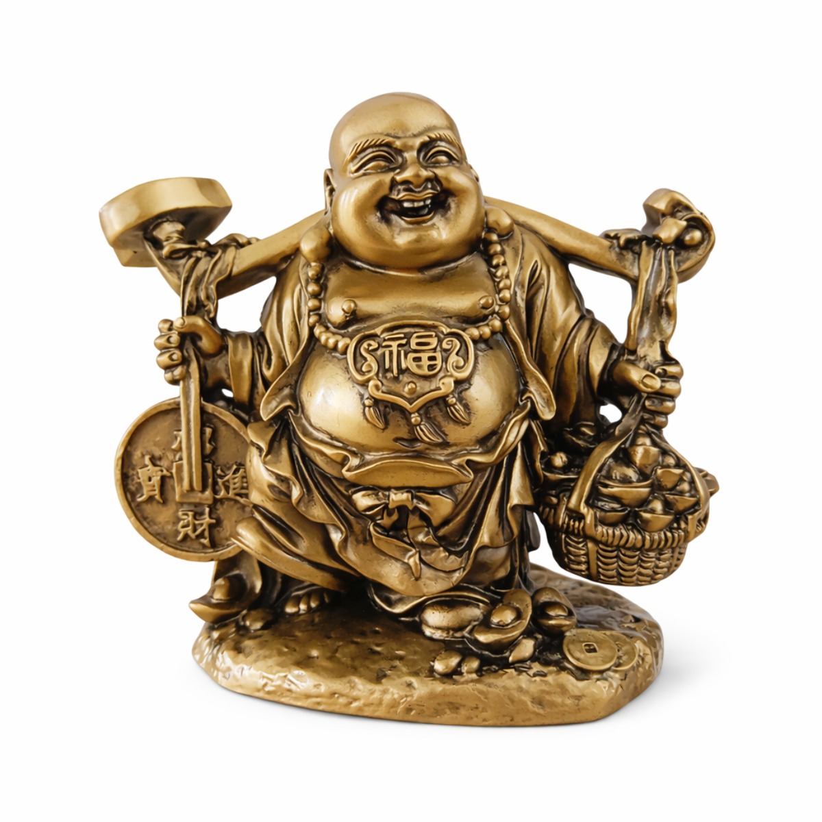 Estátua Buda da Fortuna 10 cm