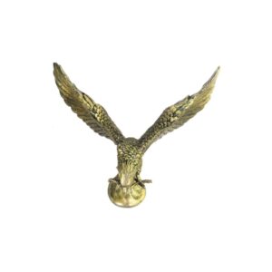 Escultura Águia em Voo Decorativa