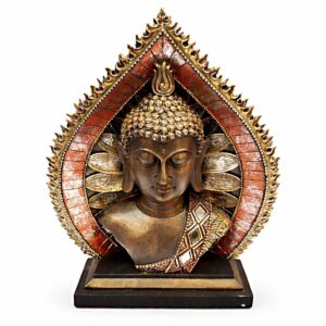 Escultura Buda Portal da Iluminação 29 cm