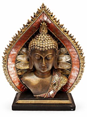 Escultura Buda Portal da Iluminação 29 cm
