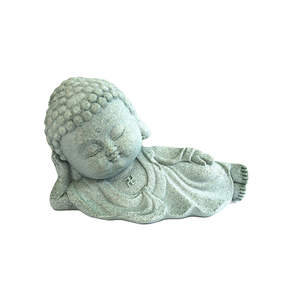 Estátua Buda Deitado Baby
