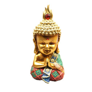 Estátua Buda Dourado Baby