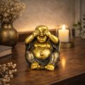 Estatua Buda da Alegria Consciente 10 cm