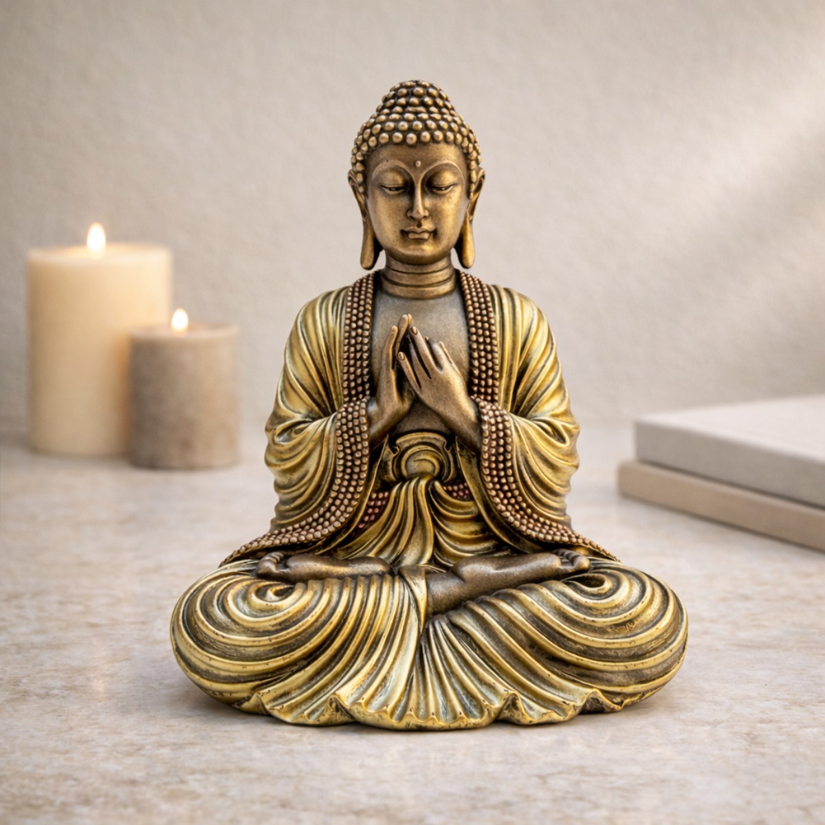 Estatua Buda da Harmonia 18 cm