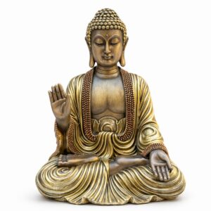 Estatua Buda da Proteção 26 cm