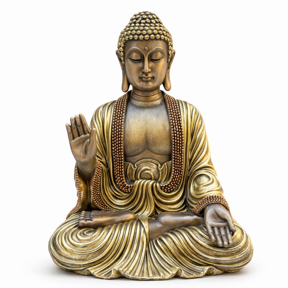 Estatua Buda da Proteção 26 cm