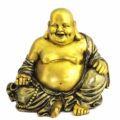 Estátua Buda da Riqueza Zen 17 cm