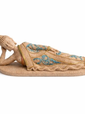 Estátua Buda do Repouso Contemplativo 21 cm