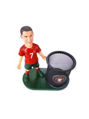 Estátua CR7 Porta‑Objetos