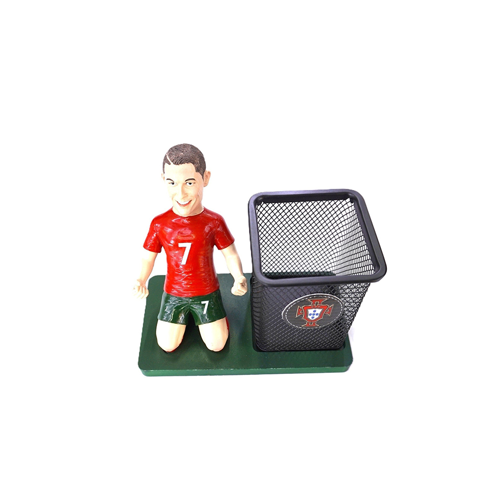 Estátua Cristiano Ronaldo Porta‑Canetas