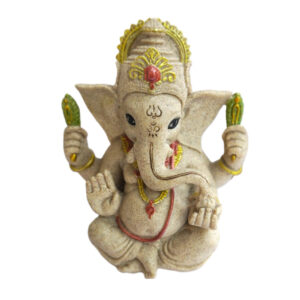Estátua Ganesha Pedra Natural