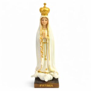 Estátua Virgem de Fátima em Resina