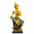 Estatueta Buda Tailandês com Flauta 37 cm
