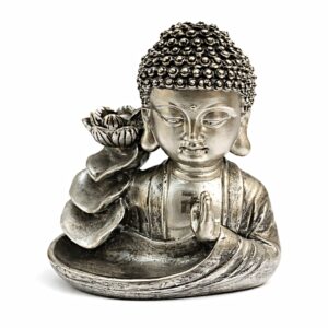 Fonte Cascata Refluxo Buda com Flor de Lótus