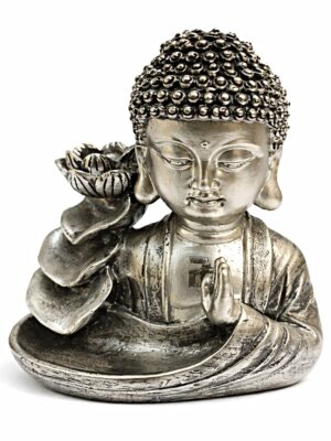 Fonte Cascata Refluxo Buda com Flor de Lótus