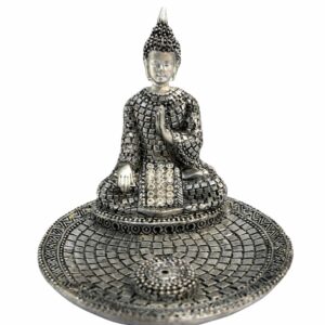 Porta Incenso Buda Meditação