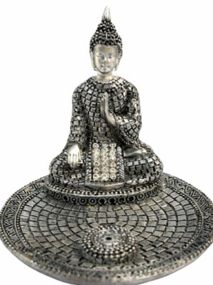 Porta Incenso Buda Meditação