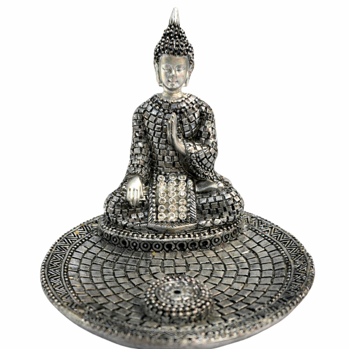 Porta Incenso Buda Meditação