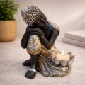 Porta Vela Buda Serenidade Zen 26 cm