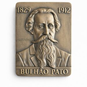 Bulhão Pato Bronze Medallion