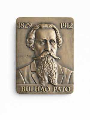 Bulhão Pato Bronze Medallion