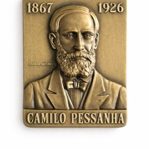 Camilo Pessanha Bronze Medallion