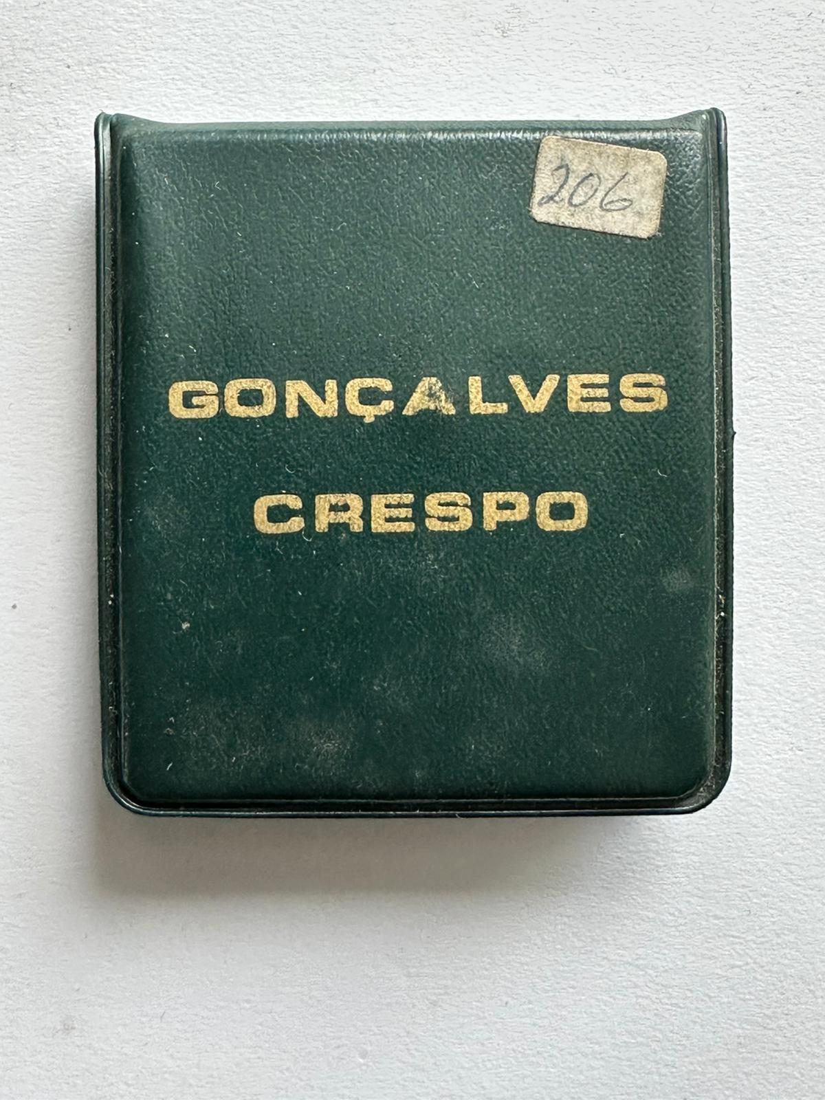 Gonçalves Crespo Bronze Medallion