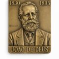 João de Deus Bronze Medallion