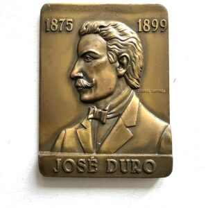 José Duro Bronze Medallion