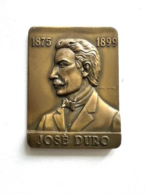 José Duro Bronze Medallion
