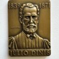 Júlio Dinis Bronze Medallion