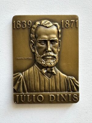 Júlio Dinis Bronze Medallion