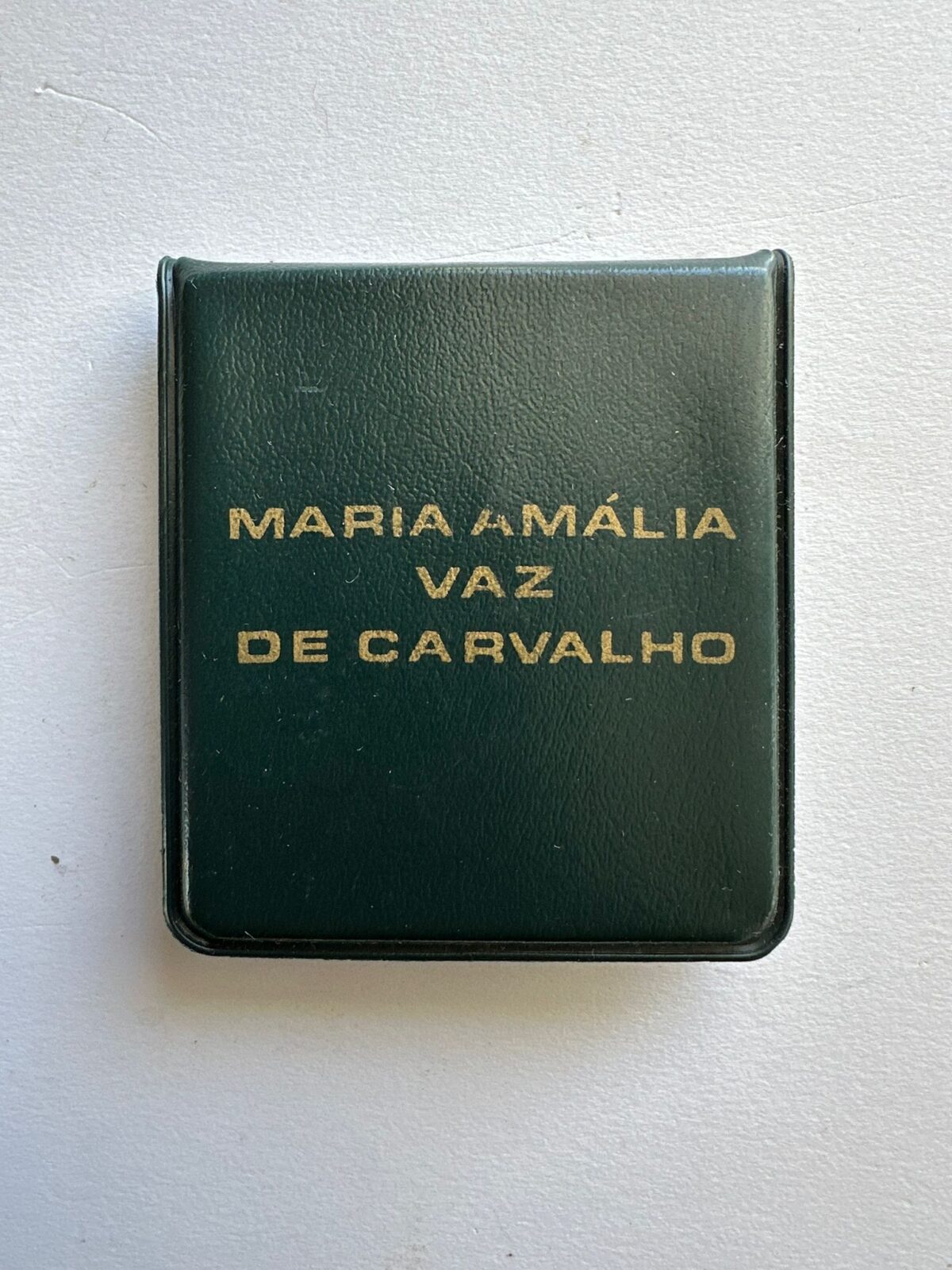 Maria Amália Vaz de Carvalho Bronze Medallion