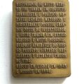 Oliveira Martins Bronze Medallion