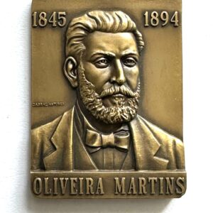 Oliveira Martins Bronze Medallion