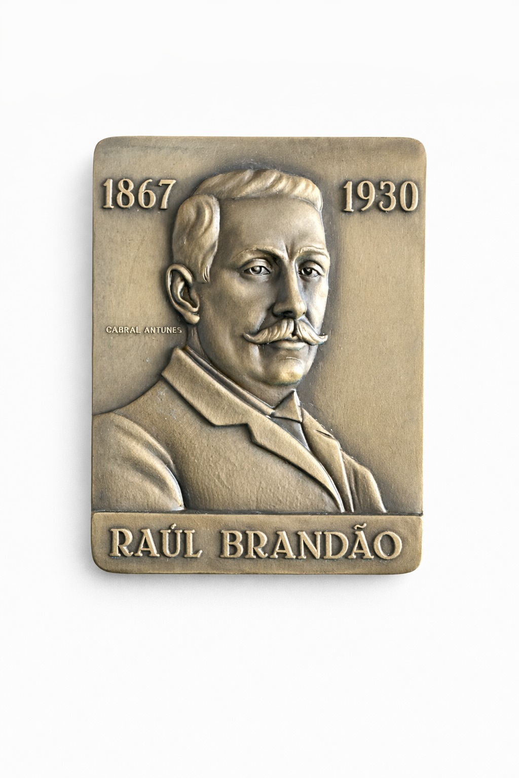 Raúl Brandão Bronze Medallion