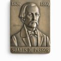 Soares de Passos Bronze Medallion