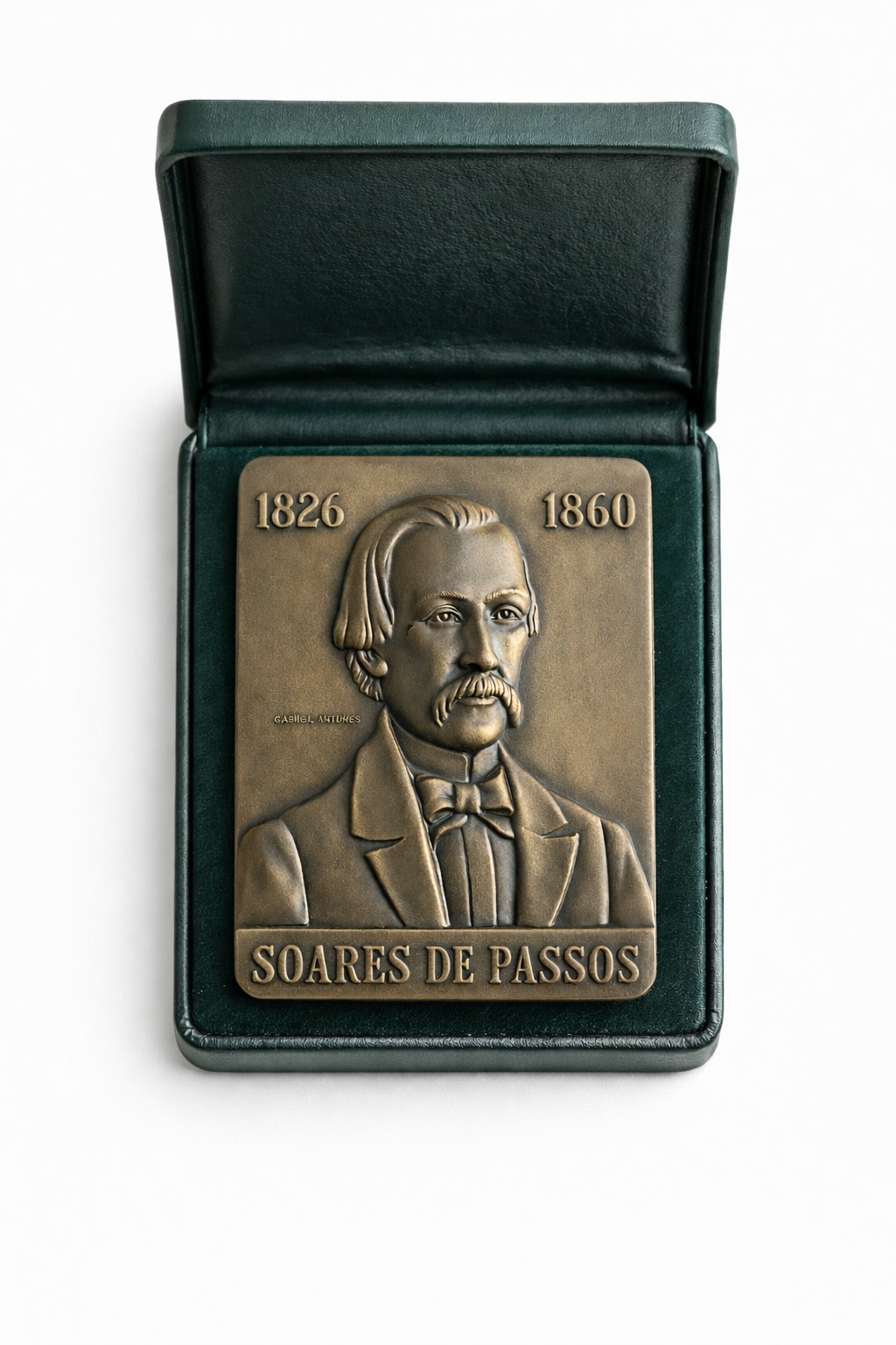 Soares de Passos Bronze Medallion