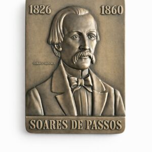 Soares de Passos Bronze Medallion