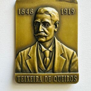 Teixeira de Queiroz Bronze Medallion