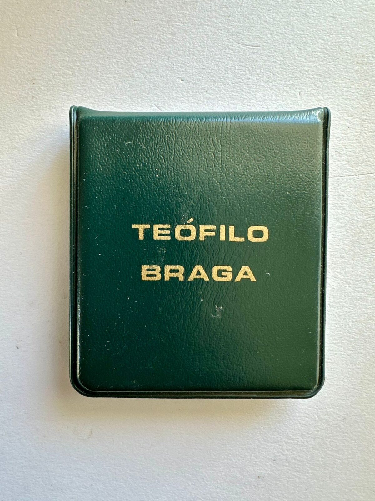 Teófilo Braga Bronze Medallion