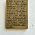 Teófilo Braga Bronze Medallion
