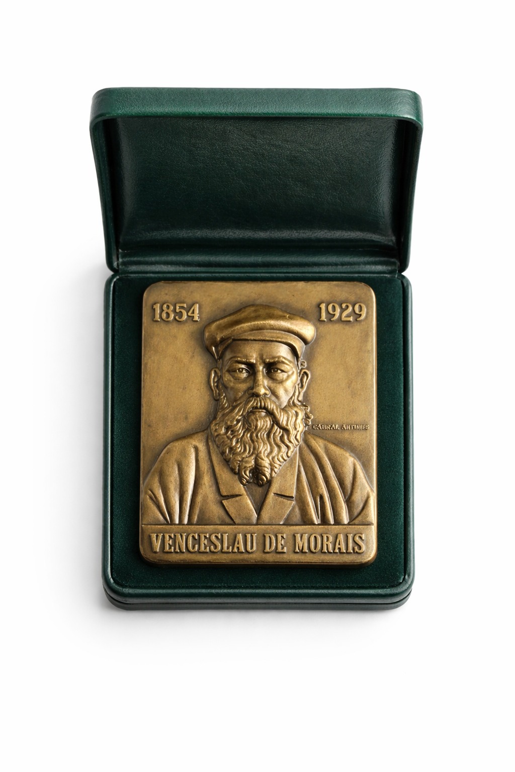 Wenceslau de Morais Bronze Medallion1